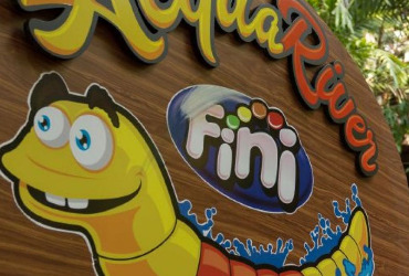 Acqua River atração do Hot Park Acqua River atração do Hot Park