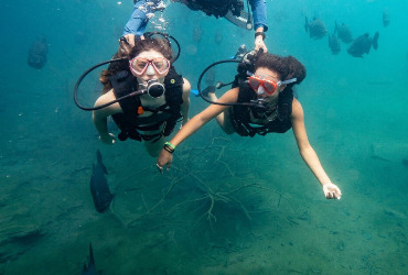 Mergulho Hot Park atração do Hot Park Mergulho Hot Park atração do Hot Park